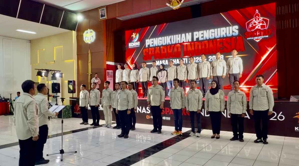 Kolonel Eka Wira Dharmawan Kukuhkan Pengurus SPARKO Indonesia 2026-2028, Siap Dongkrak Prestasi Nasional