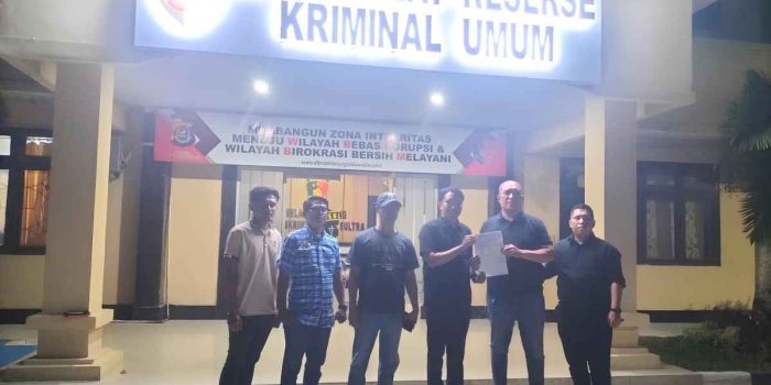 Mantan Ketua Organisasi Sayap Partai Gerindra di Laporkan di Polda Sultra