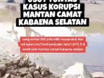Dijuluki Bos C, Mantan Camat Kabaena Selatan Disebut Diduga “Makan” Uang Proyek