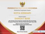 Kendari Raih Predikat Sangat Baik dalam Penilaian Kinerja Pelayanan Perizinan dan Investasi 2026