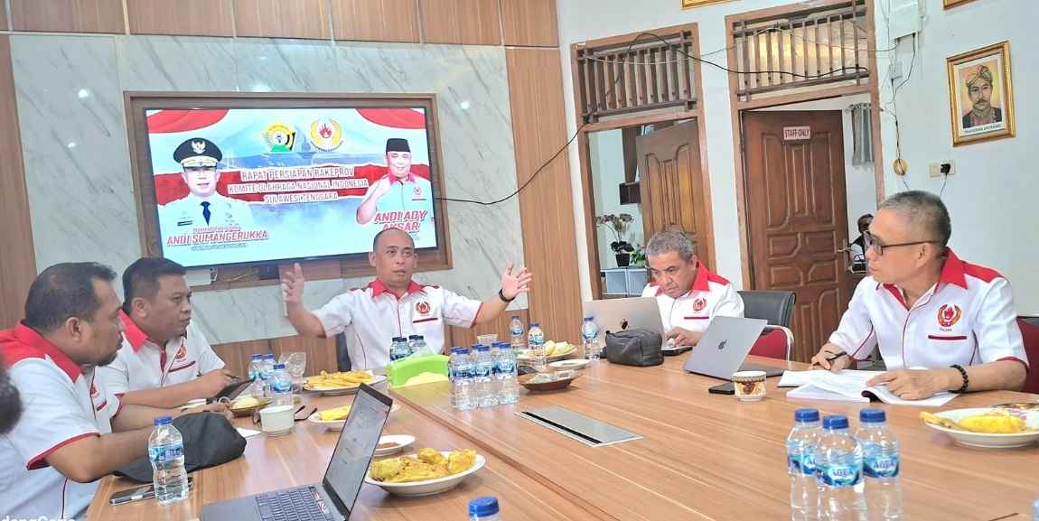 KONIII KONI Sultra Matangkan Persiapan Rakerprov, Agenda Utama Porprov dan PON Bela Diri