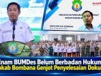 Enam BUMDes Belum Berbadan Hukum, Pemkab Bombana Targetkan Legalitas Rampung 27 Oktober