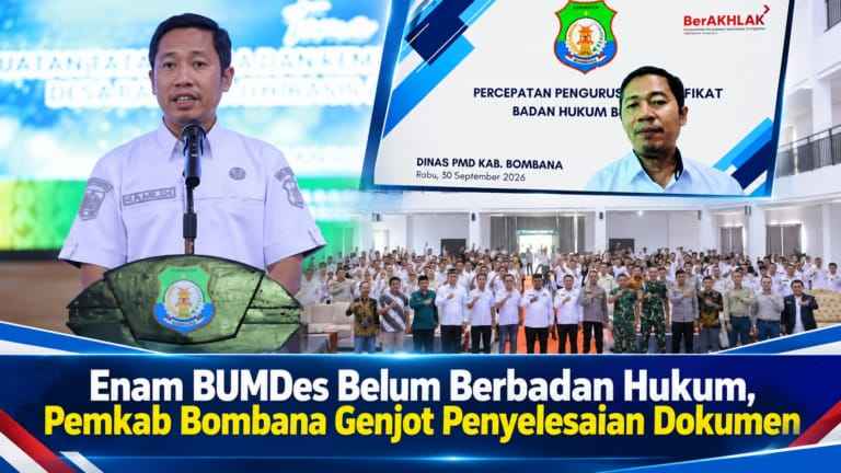 WhatsApp Image 2026-10-22 at 22.46.25 Enam BUMDes Belum Berbadan Hukum, Pemkab Bombana Targetkan Legalitas Rampung 27 Oktober